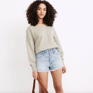 Madewell Curvy Relaxed Denim Cutoff Shorts